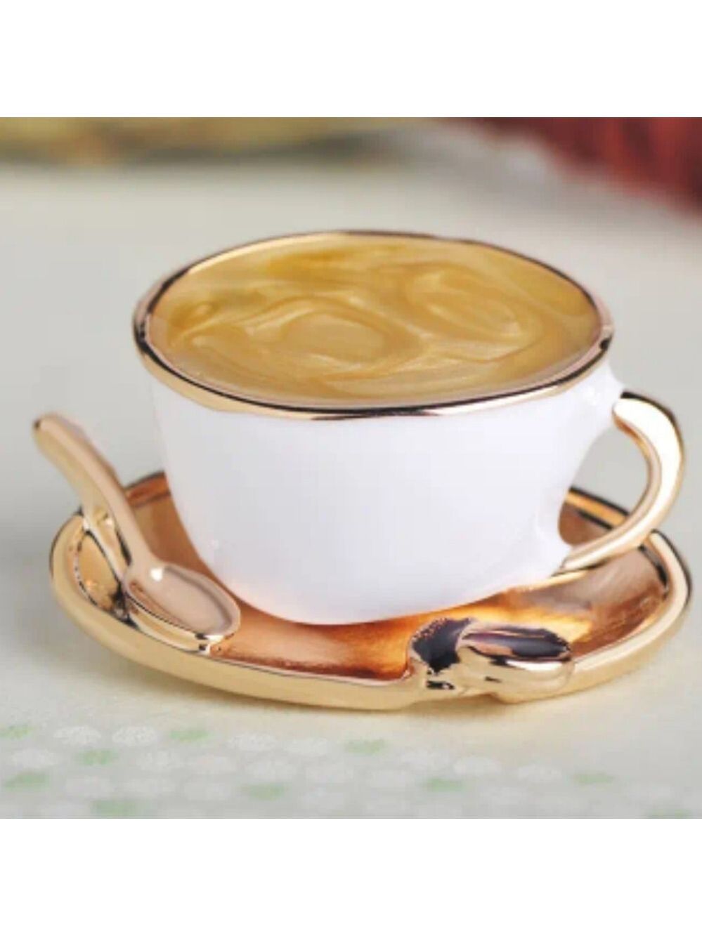 Coffee House Brooch Coffee Cup Coffee Lover
